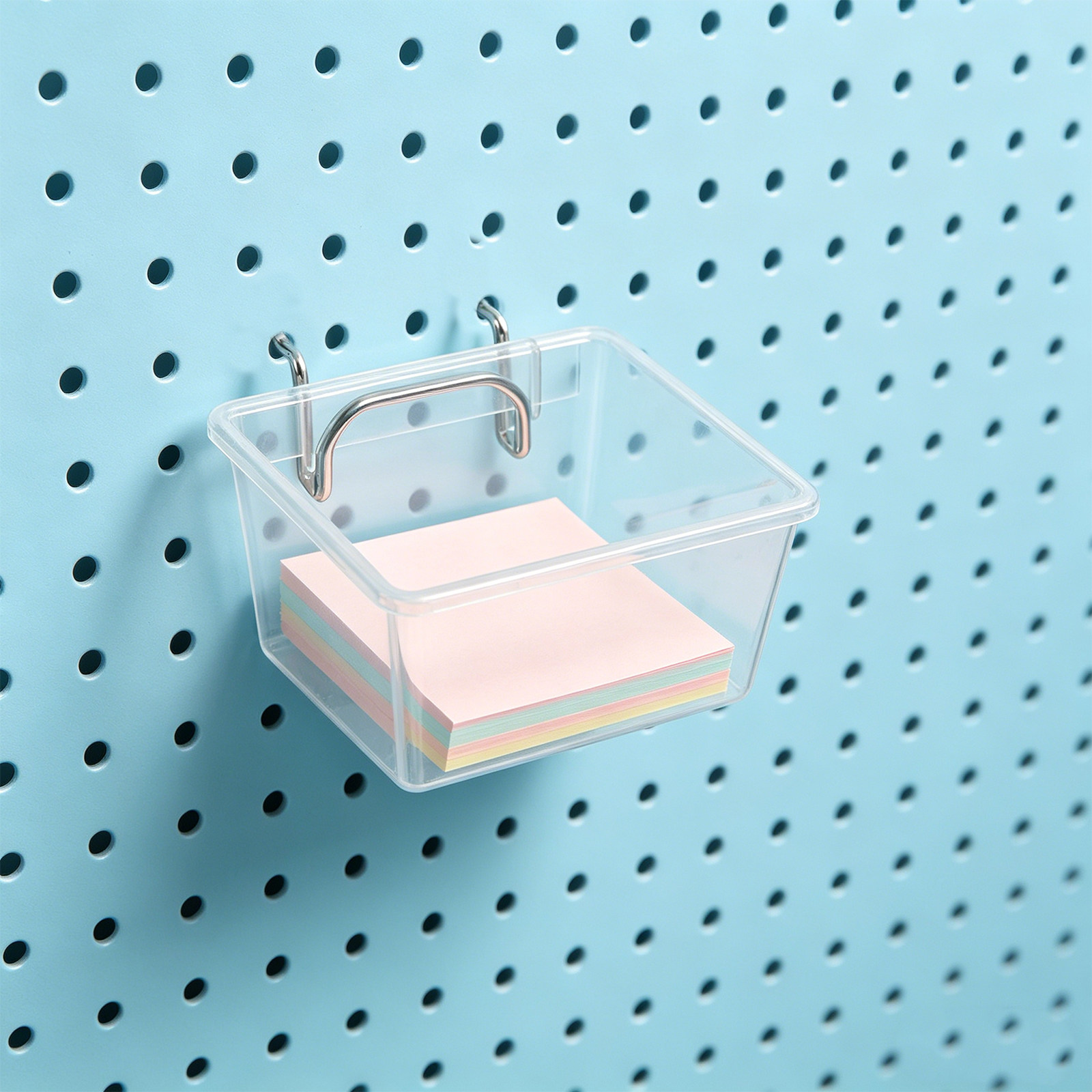 Workshop Tools Kit - 20-delige Pegboard Opbergbakken Organizer Set Transparant