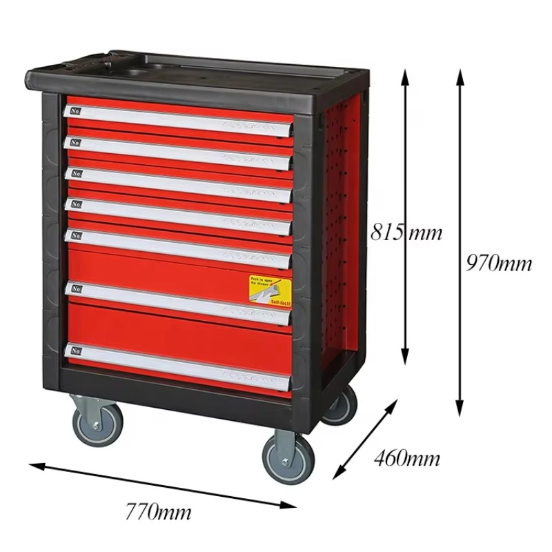 225-delige verrijdbare gereeds - Workshop Tools Cabinet recensie en prijs