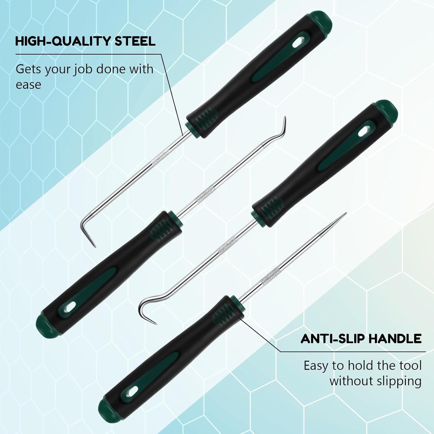 4-delige pick- en haakset Prec - Workshop Tools Kit recensie en prijs